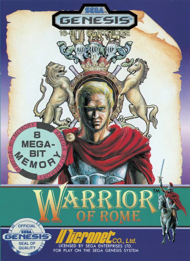 Warrior of Rome (Sega Genesis) (ONLINE ORDER ONLY)
