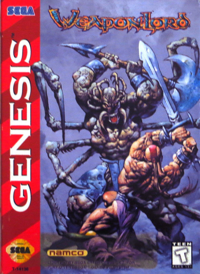 WeaponLord (Sega Genesis) (ONLINE ORDER ONLY)