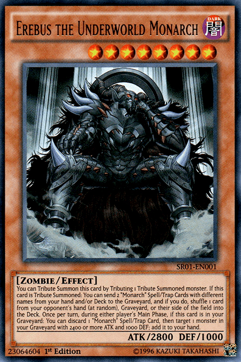 Erebus the Underworld Monarch [SR01-EN001] Ultra Rare (ONLINE ORDER ONLY)