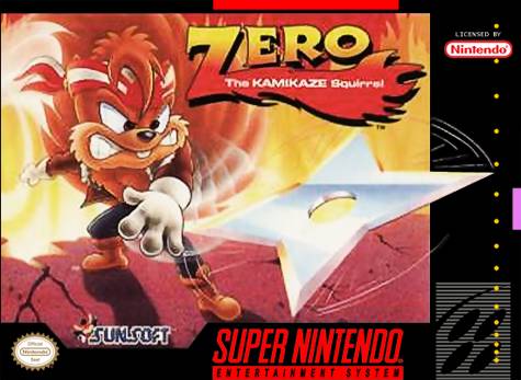 Zero the Kamikaze Squirrel (Super Nintendo) (Online Order Only)