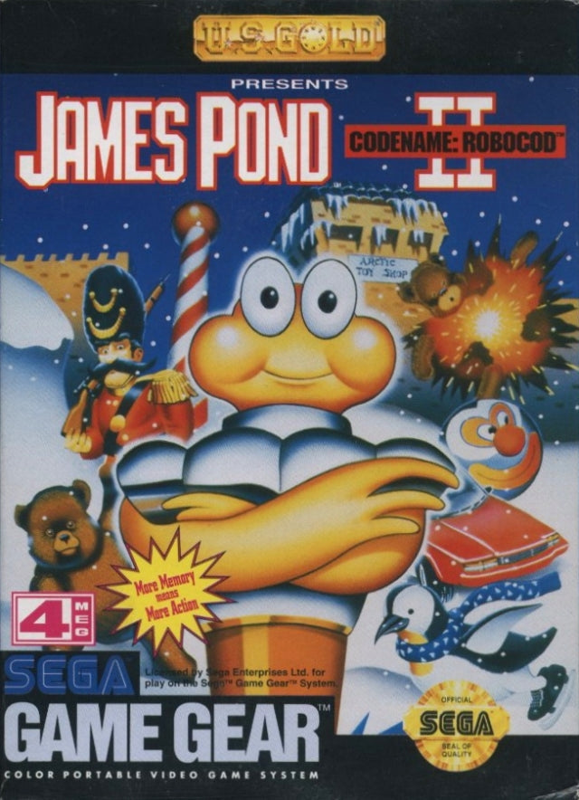 James Pond II: Codename RoboCod (Sega Game Gear) (ONLINE ORDER ONLY)