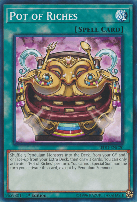Pot of Riches [LEDD-ENC20] Common (ONLINE ORDER ONLY)