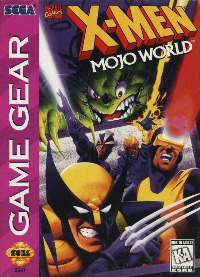 X-Men: Mojo World (Sega Game Gear) (ONLINE ORDER ONLY)