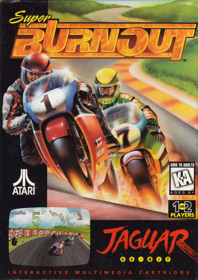 Super Burnout (Atari Jaguar) (Online Order Only)