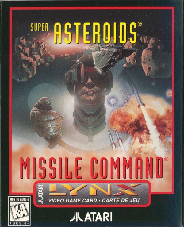 Super Asteroids & Missile Command (Atari Lynx) (Online Order Only)