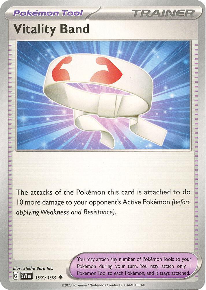 Vitality Band (197/198) [Scarlet & Violet: Base Set] (Online Only)