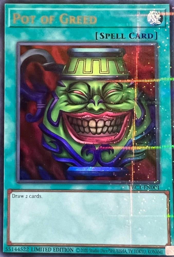 Pot of Greed [TBC1-EN001] Ultra Rare (ONLINE ORDER ONLY)