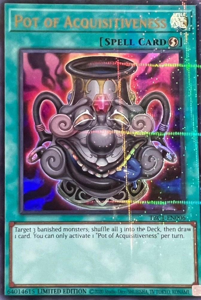 Pot of Acquisitiveness [TBC1-EN006] Ultra Rare (ONLINE ORDER ONLY)