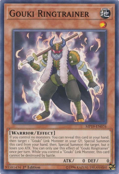 Gouki Ringtrainer [MP19-EN076] Common (ONLINE ORDER ONLY)
