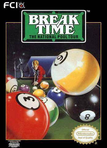 Break Time The National Pool Tour (Nintendo NES) (Online Order Only)