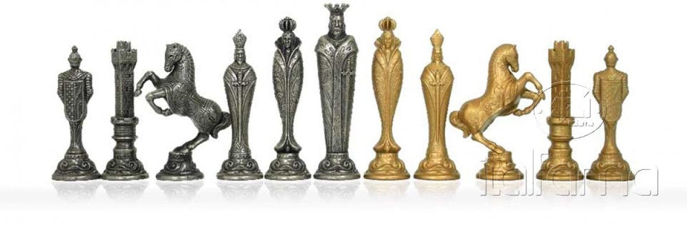 Chess Pieces - Metal - Renaissance (ONLINE ORDER ONLY)