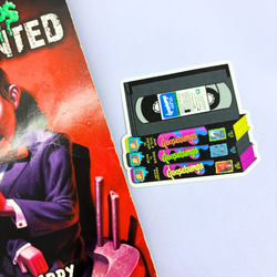 90's VHS Horror TV Show | Sticker Die Cut (ONLINE ORDER ONLY)