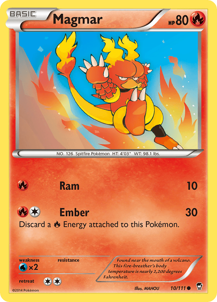 Magmar (10/111) [XY: Furious Fists] (Online Only)