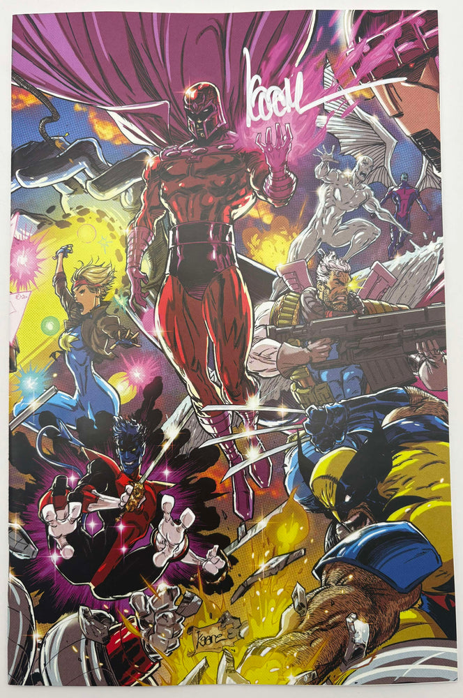 [Signed by Kaare Andrews] WOLVERINE REVENGE #3 RED BAND UNKNOWN COMICS KAARE ANDREWS VIRGIN CONNECTING COVER EXCLUSIVE VAR [POLYBAGGED] EXPLICIT CONTENT  [IN STOCK] (ONLINE ORDER ONLY)