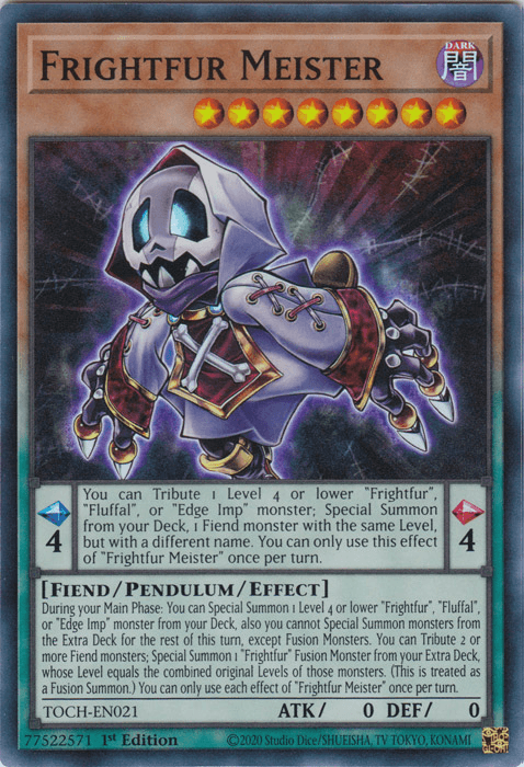 Frightfur Meister [TOCH-EN021] Super Rare (ONLINE ORDER ONLY)