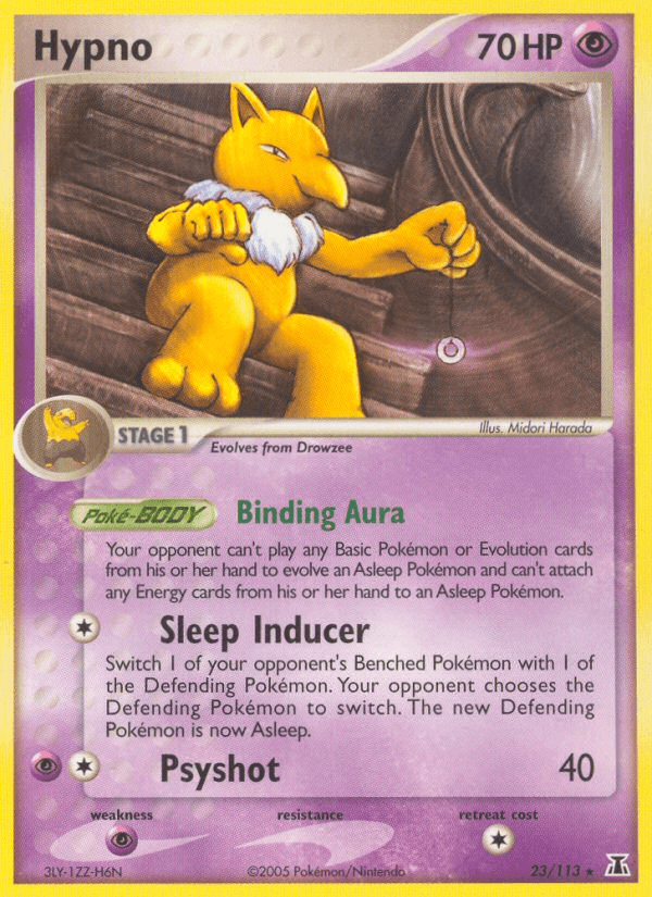 Hypno (23/113) [EX: Delta Species] (Online Only)