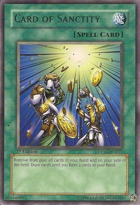 Card of Sanctity [DPYG-EN025] Rare (ONLINE ORDER ONLY)