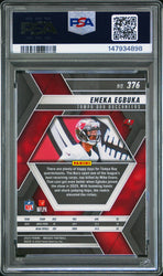Graded 2025 Panini Mosaic Emeka Egbuka #376 Rookie RC Football Card PSA 10 Gem Mint