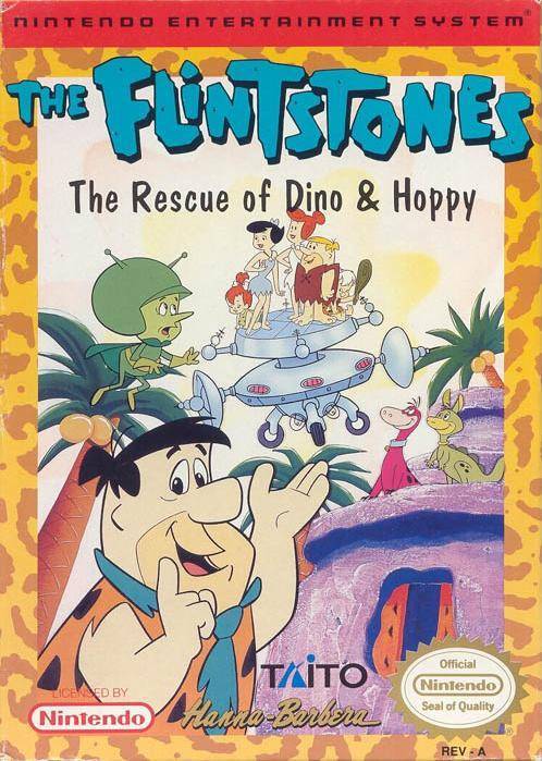 Flintstones The Rescue of Dino and Hoppy (Nintendo NES) (Online Order Only)