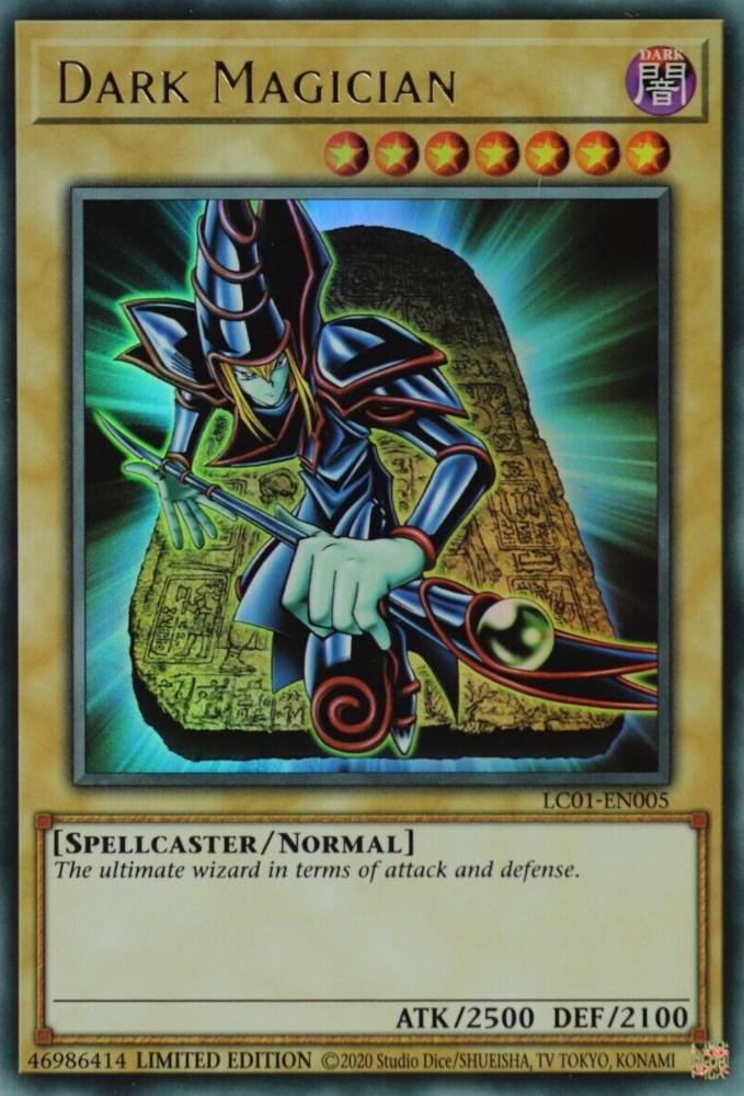 Dark Magician (25th Anniversary) [LC01-EN005] Ultra Rare (ONLINE ORDER ONLY)