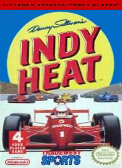 Danny Sullivan's Indy Heat (Nintendo NES) (Online Order Only)