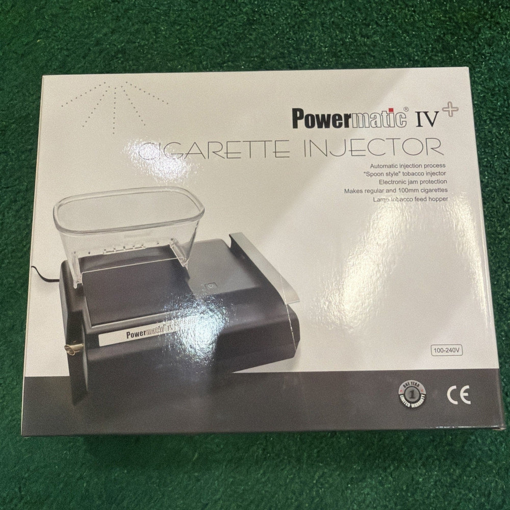 Powermatic IV+ Cigarette Injector Tobacco Roller Maker Machine 100-240V (ONLINE ORDER ONLY)