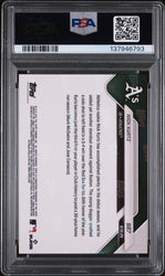 Graded 2025 Topps Now Nick Kurtz #687 Orange Foil /25 Rookie RC Baseball Card PSA 9 Mint