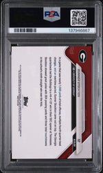 Graded 2025 Topps Bowman U Now Gunner Stockton #12 Rookie RC Football Card PSA 9 Mint