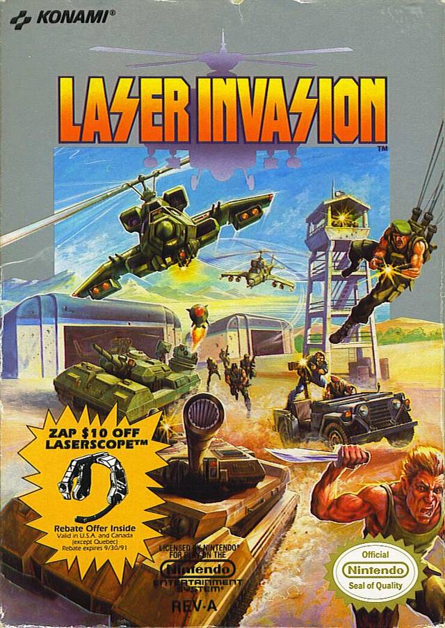 Laser Invasion (Nintendo NES) (Online Only)