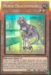 Nurse Dragonmaid [MAGO-EN020] Gold Rare (ONLINE ORDER ONLY)