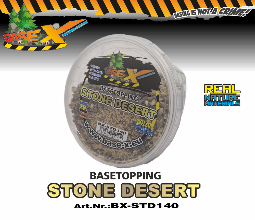 Base X Terrain | Basecover | Stone Desert (ONLINE ORDER ONLY)