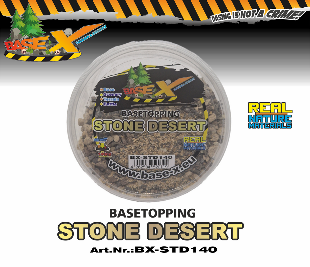 Base X Terrain | Basecover | Stone Desert (ONLINE ORDER ONLY)