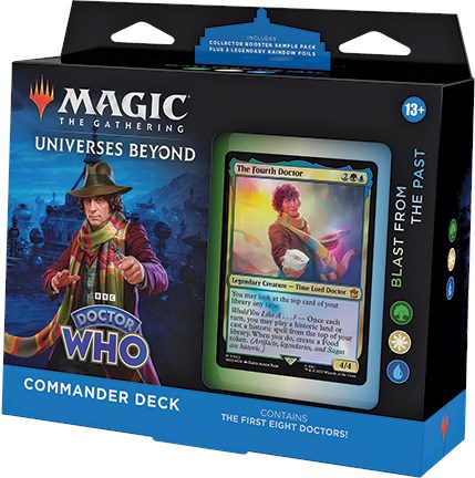 Universes Beyond: Doctor Who - Blast From the Past Commander Deck [WHO] (ONLINE ORDER ONLY)