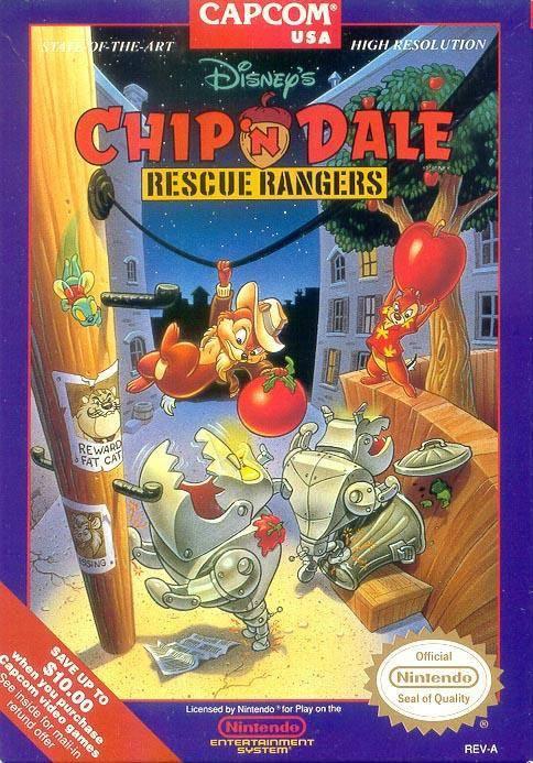 Chip N' Dale Rescue Rangers (Nintendo NES) (Online Order Only)