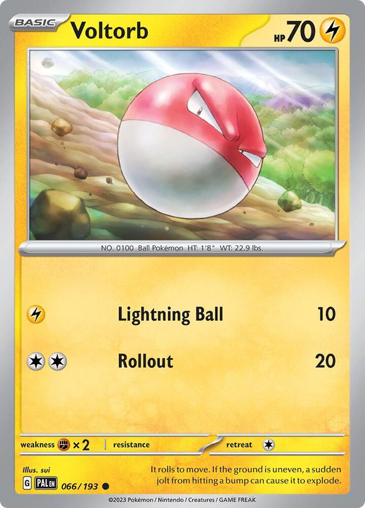 Voltorb (066/193) [Scarlet & Violet: Paldea Evolved] (Online Only) (ONLINE ORDER ONLY)