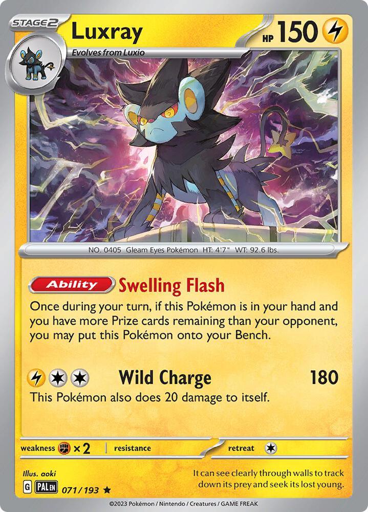 Luxray (071/193) [Scarlet & Violet: Paldea Evolved] (Online Only)