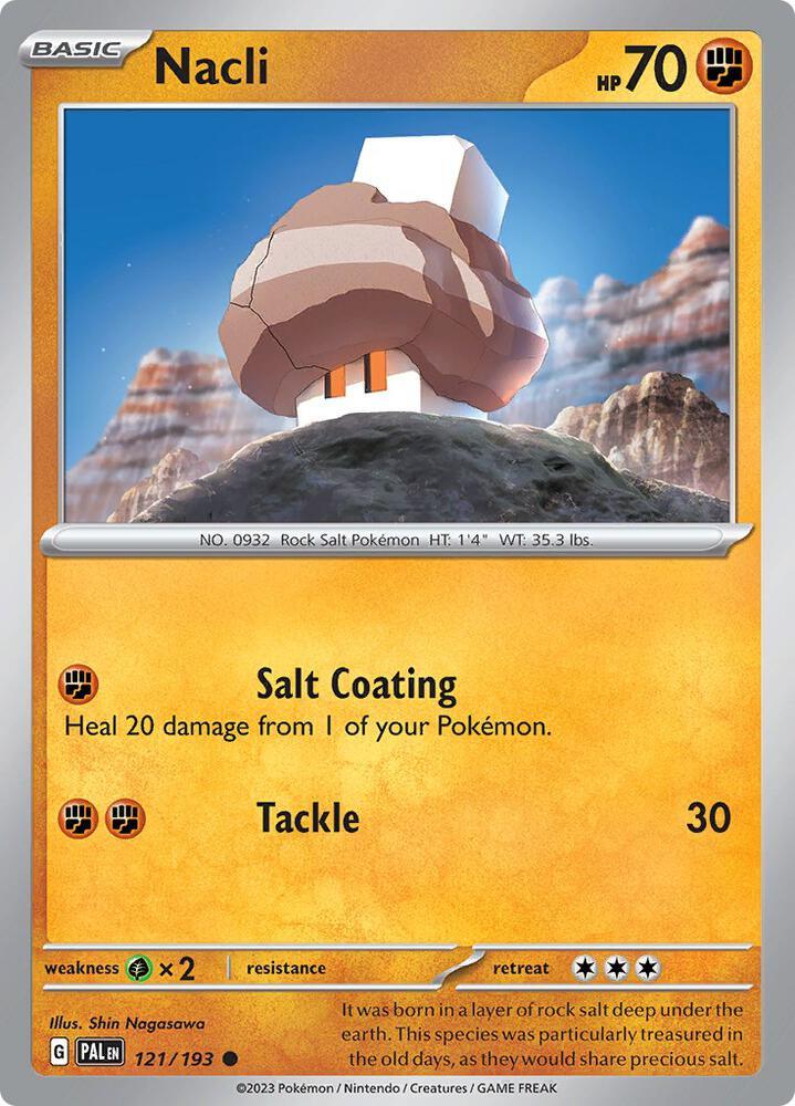 Nacli (121/193) [Scarlet & Violet: Paldea Evolved] (Online Only) (ONLINE ORDER ONLY)