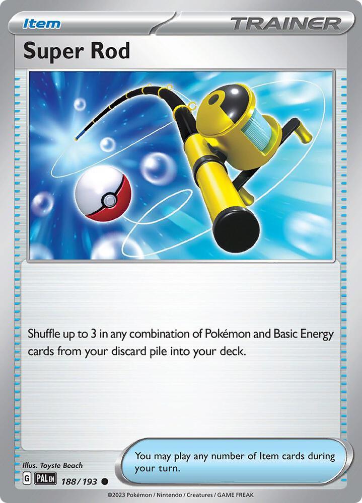 Super Rod (188/193) [Scarlet & Violet: Paldea Evolved] (Online Only) (ONLINE ORDER ONLY)