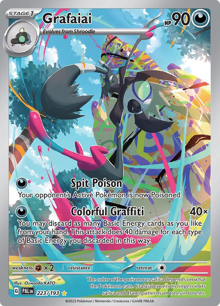 Grafaiai (223/193) [Scarlet & Violet: Paldea Evolved] (Online Only)