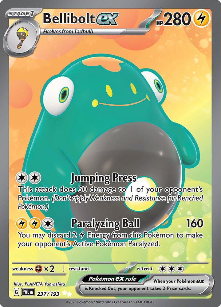 Bellibolt ex (237/193) [Scarlet & Violet: Paldea Evolved] (Online Only)