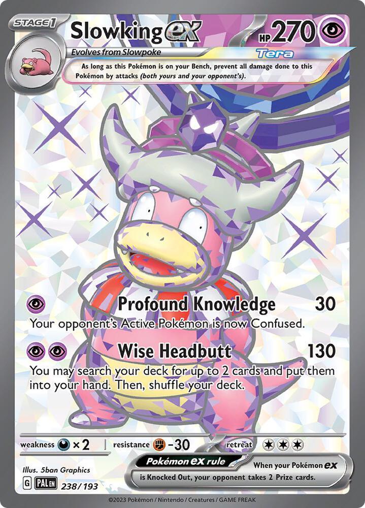 Slowking ex (238/193) [Scarlet & Violet: Paldea Evolved] (Online Only) (ONLINE ORDER ONLY)