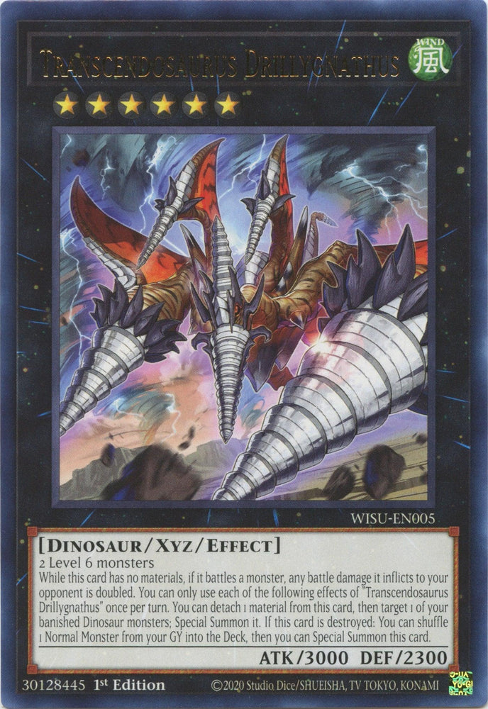 Transcendosaurus Drillygnathus [WISU-EN005] Rare (ONLINE ORDER ONLY)