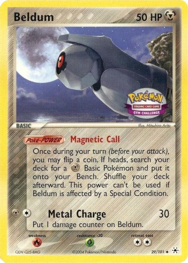 Beldum (29/101) (Gym Challenge) [EX: Hidden Legends] (Online Only)