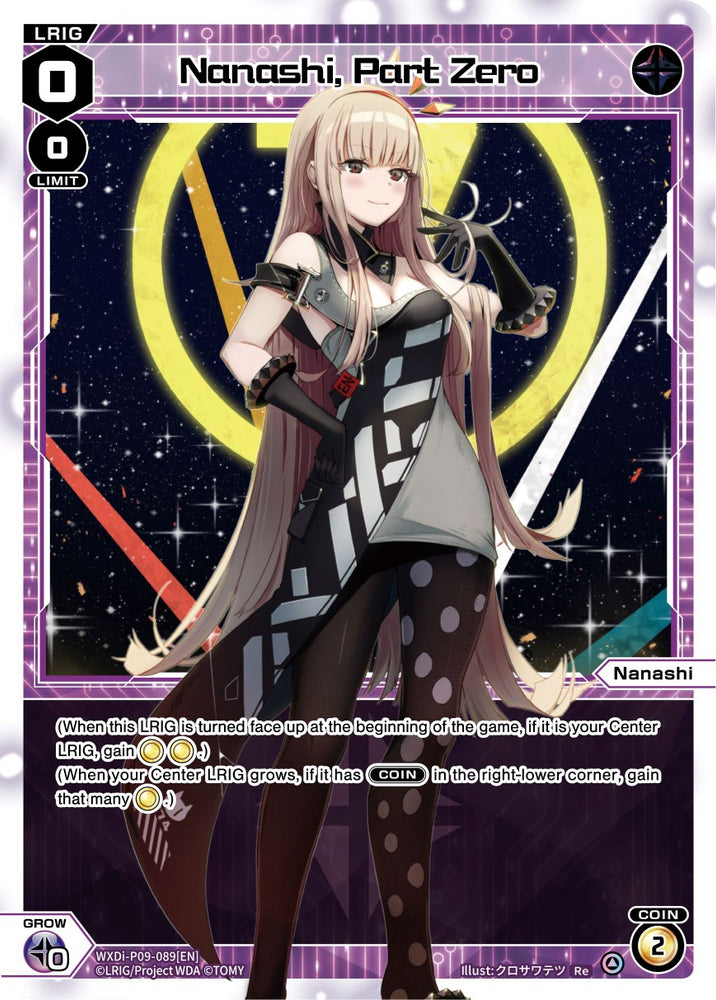 Nanashi, Part Zero (WXDi-P09-089[EN]) [Conflated Diva]