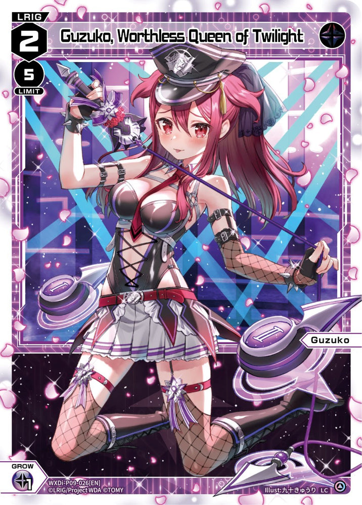 Guzuko, Worthless Queen of Twilight (WXDi-P09-026[EN]) [Conflated Diva]