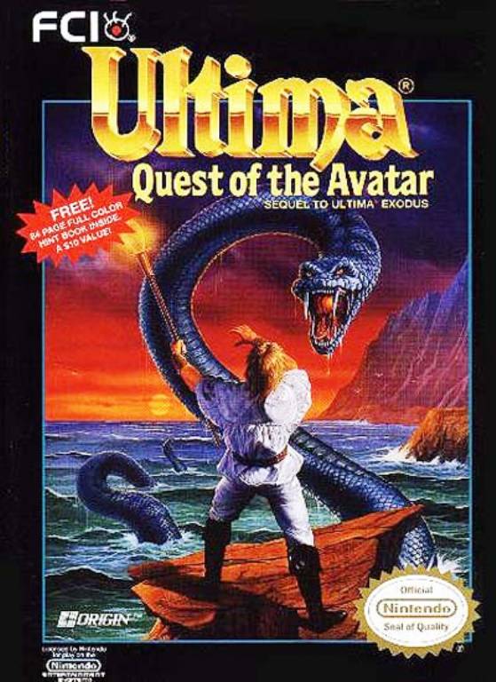 Ultima Quest of the Avatar (Nintendo NES) (Online Only)