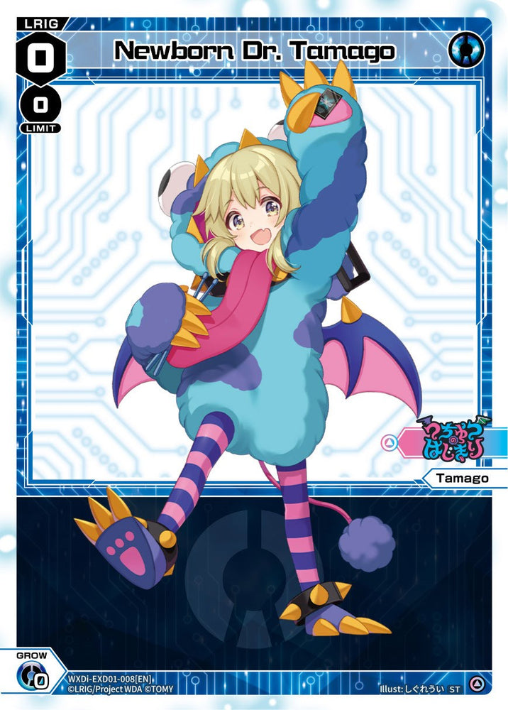 Newborn Dr. Tamago (WXDi-EXD01-008[EN]) [Super Diva Deck: Urith's MIASMA]