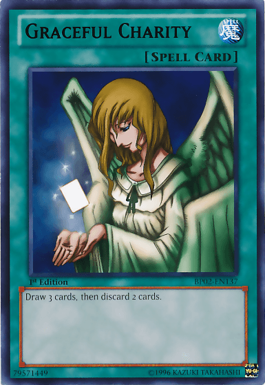 Graceful Charity [BP02-EN137] Rare (ONLINE ORDER ONLY)