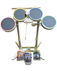 Rock Band Ultimate Band Kit (With 3 Games & 2 Guitars) for Nintendo Wii & Nintendo Wii U (Online Order Only)