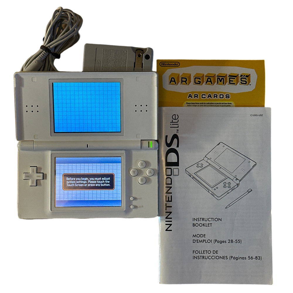 White Nintendo DS Lite (Refurbished) (Online Order Only)